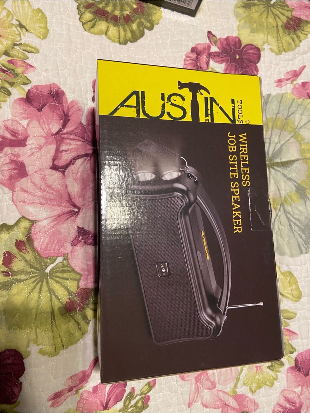 Austin Wireless Job Site Speaker - Black - Picture 2 of 3